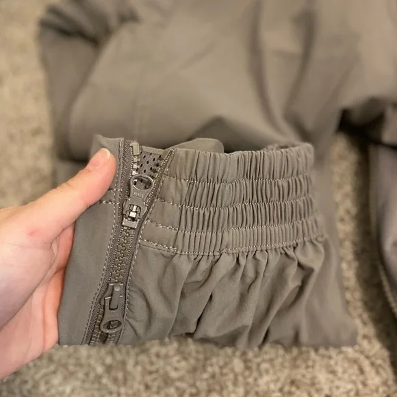 ADIDAS BY STELLA MCCARTNEY| Performance Nylon Track Pants in Simple Brown - Picture 8 of 10